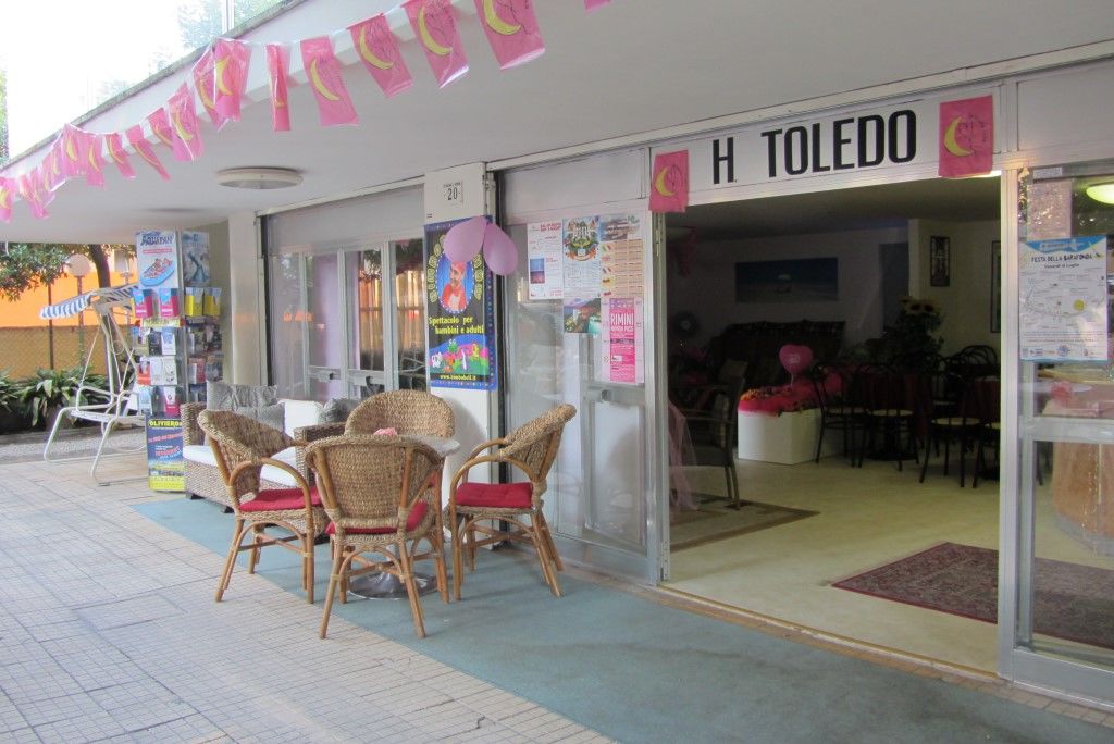 Hotel Toledo Rimini Eksteriør bilde